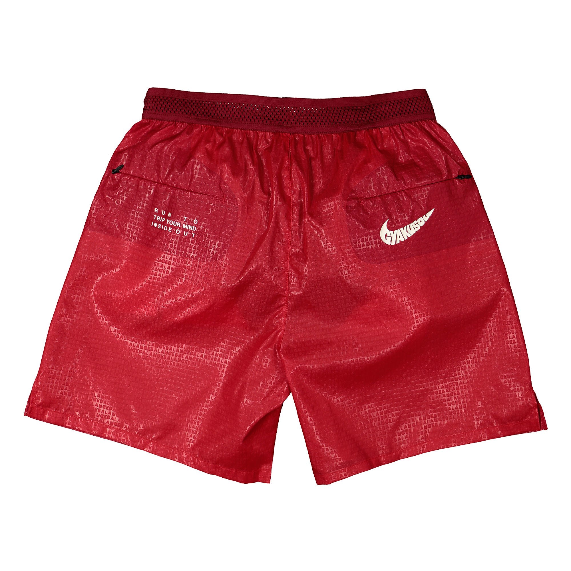 Nike Gyakusou NRG Short Gym Red / Tough Red Shorts Material | Overkill