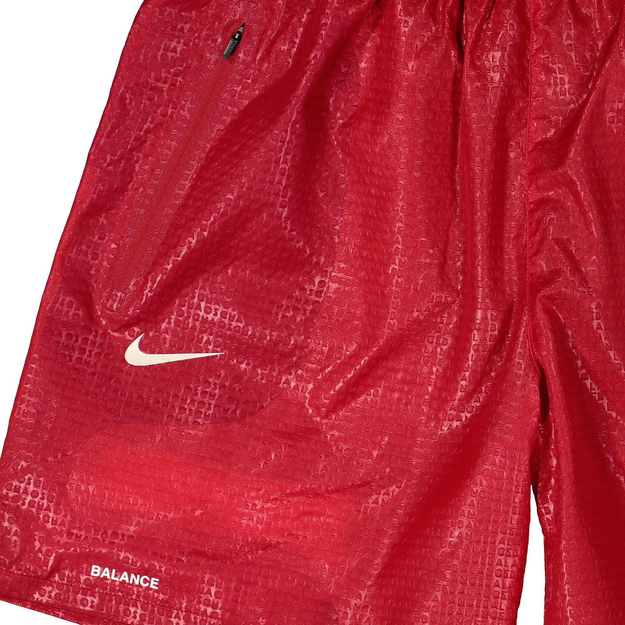 Nike Gyakusou NRG Short Gym Red / Tough Red Shorts Close-up | Overkill