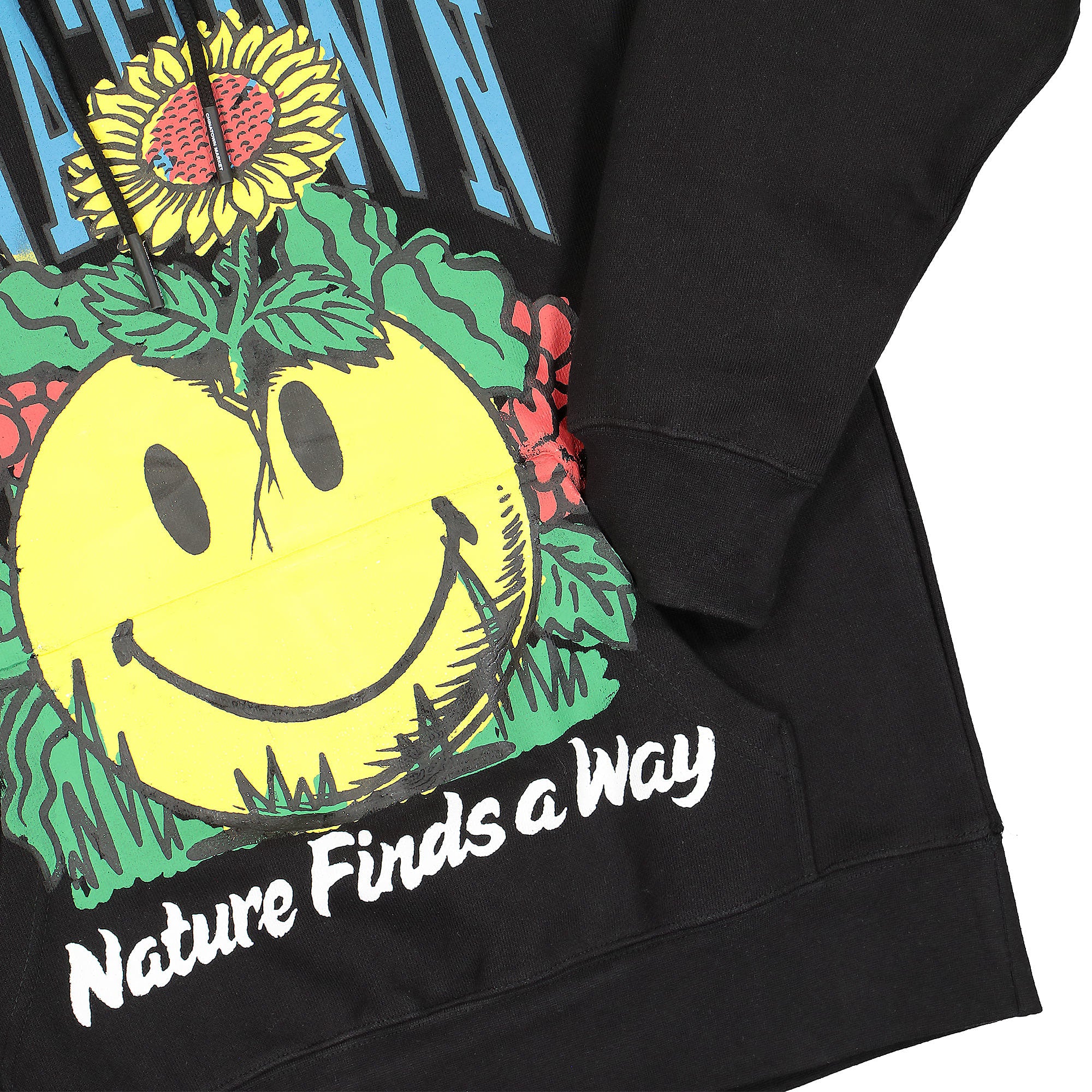 Chinatown Market Smiley Planter Hoodie Black Hoodies Detailfoto | Overkill