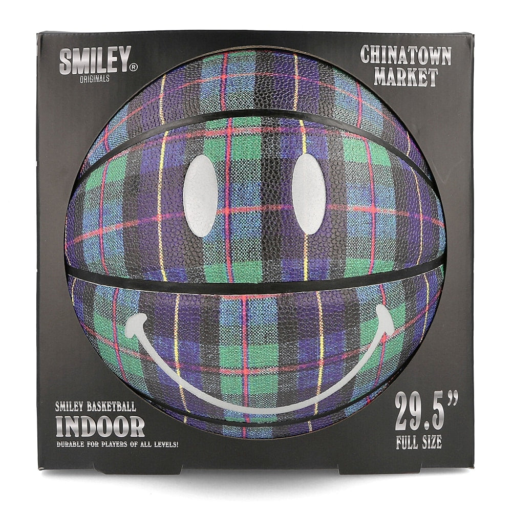 Market Smiley Ivy League Tartan Basketball Tartan Basketballs  Material | Overkill