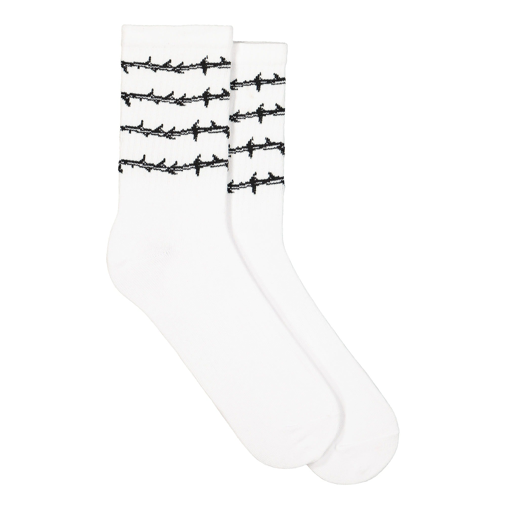 Chinatown Market Thorn Socks White Socks CTMH192-TSK | Overkill
