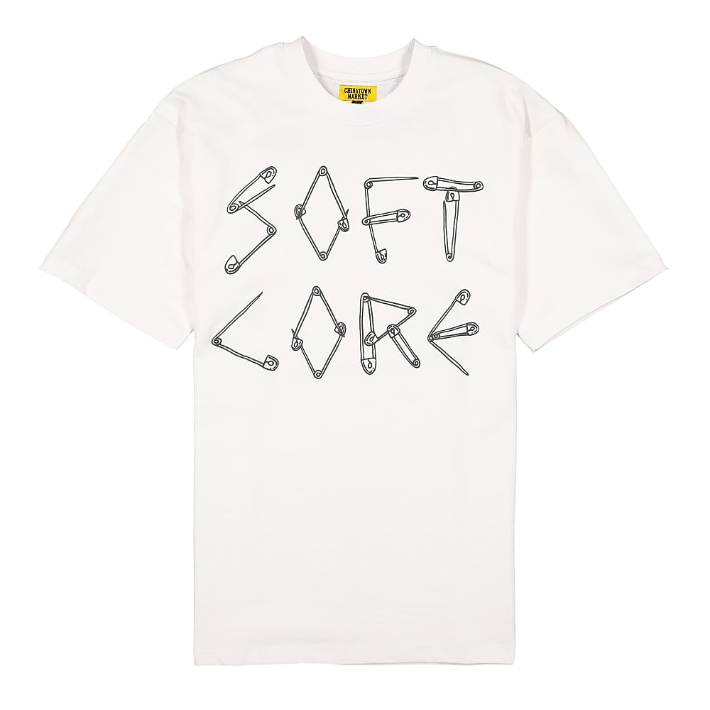 Chinatown Market Soft Core Tee White T-Shirts CTMSP20-SCSS | Overkill