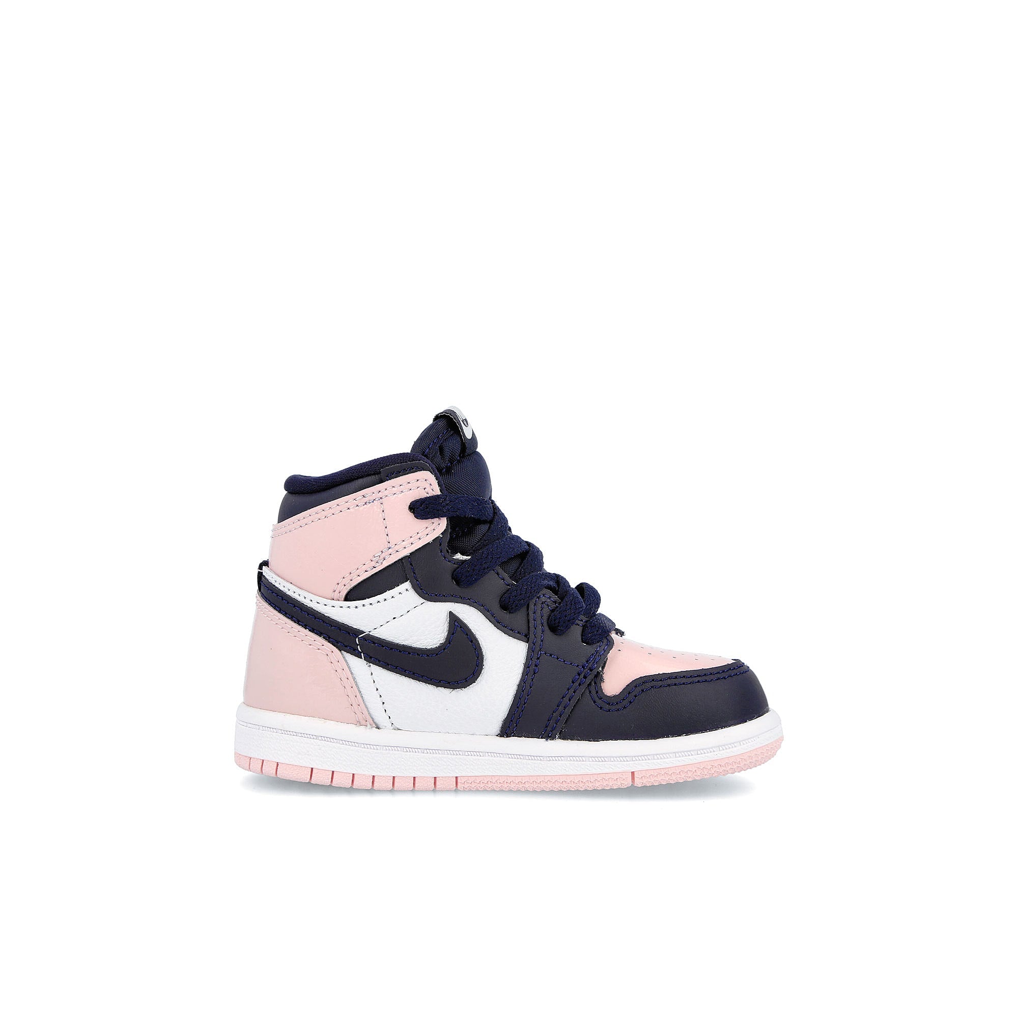 Jordan Air Jordan 1 Retro High OG TD Atmosphere / Obsidian - White - Laser Pink   Material | Overkill