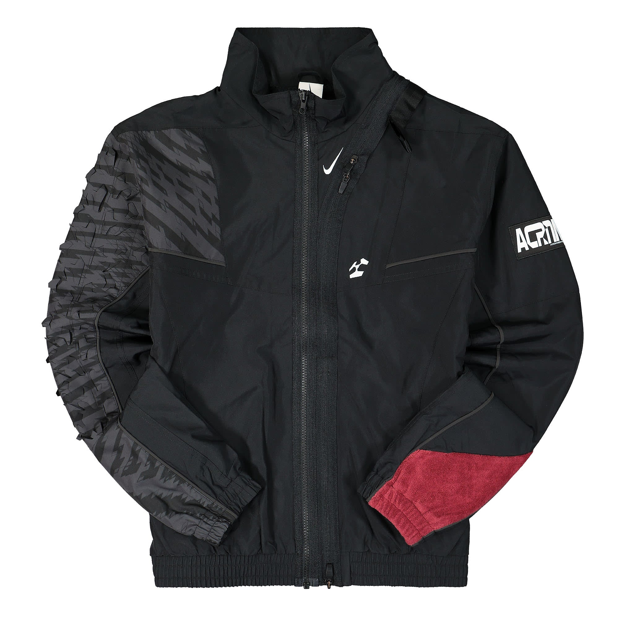 Nike Acronym x Nike NRG CS Woven Jacket Black / Black Jackets CU0465 010 | Overkill