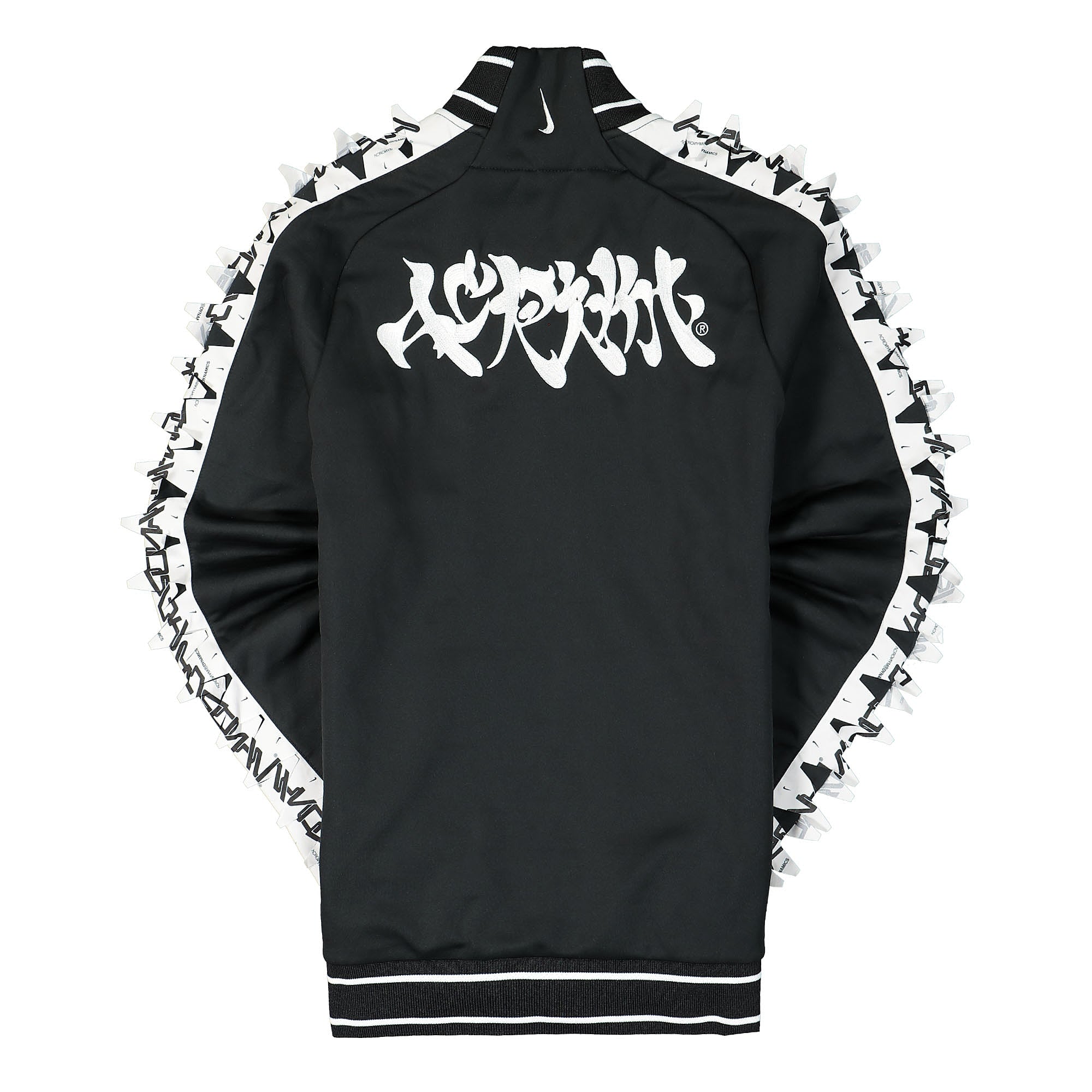 Nike Acronym x Nike NRG CS Therma-Fit Knit Jacket Black / White Jackets Close-up | Overkill