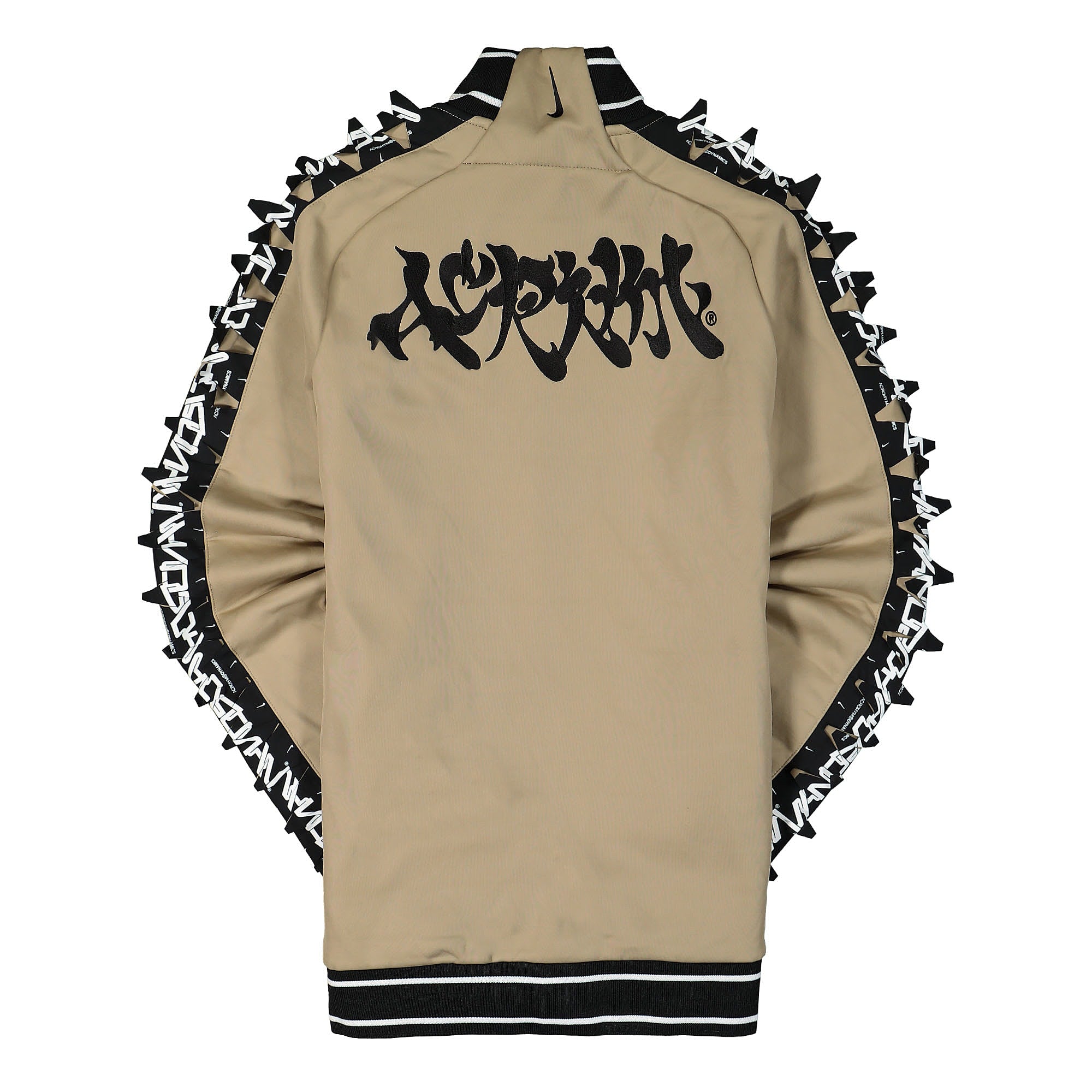 Nike Acronym x Nike NRG CS Therma-Fit Knit Jacket Khaki / Black Jackets Close-up | Overkill