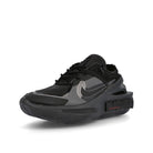 Nike wmns fontanka edge Black-Black - Off Noir - University Red Sneakers  Close Up | Overkill