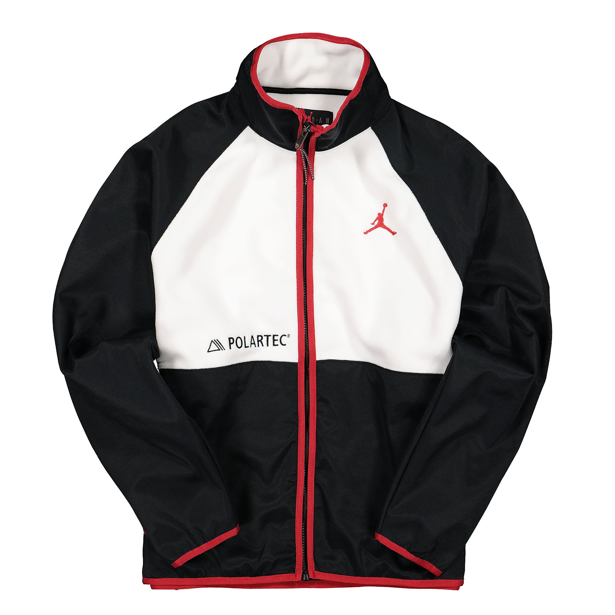 Jordan Air Jordan Legacy AJ11 Polartec Fleece Zip Up Black / White / Gym Red Sweatshirts CU1492 010 | Overkill