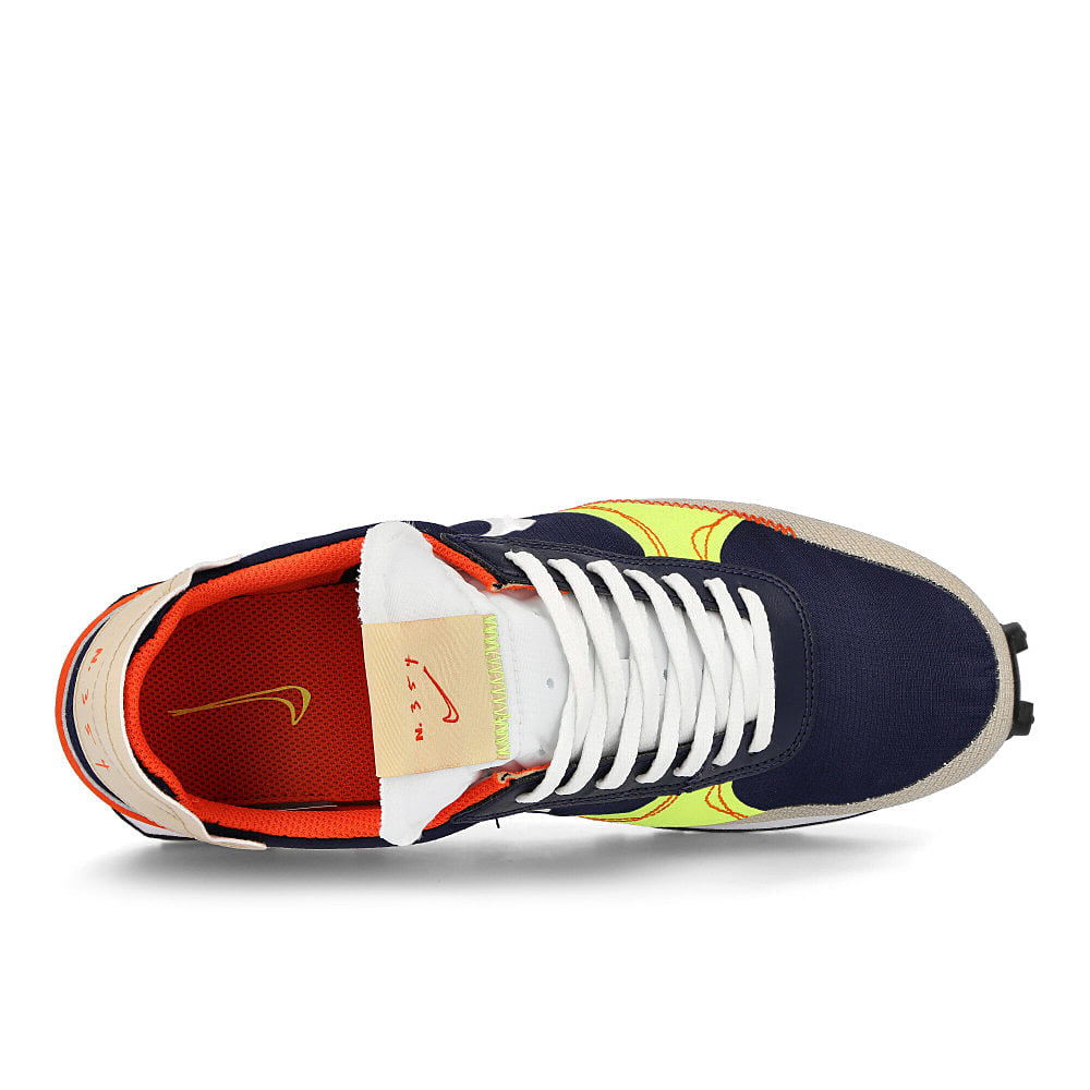 Nike daybreak type se Obsidian-White - Volt - Oatmeal Low Top Sneakers  Detailfoto | Overkill