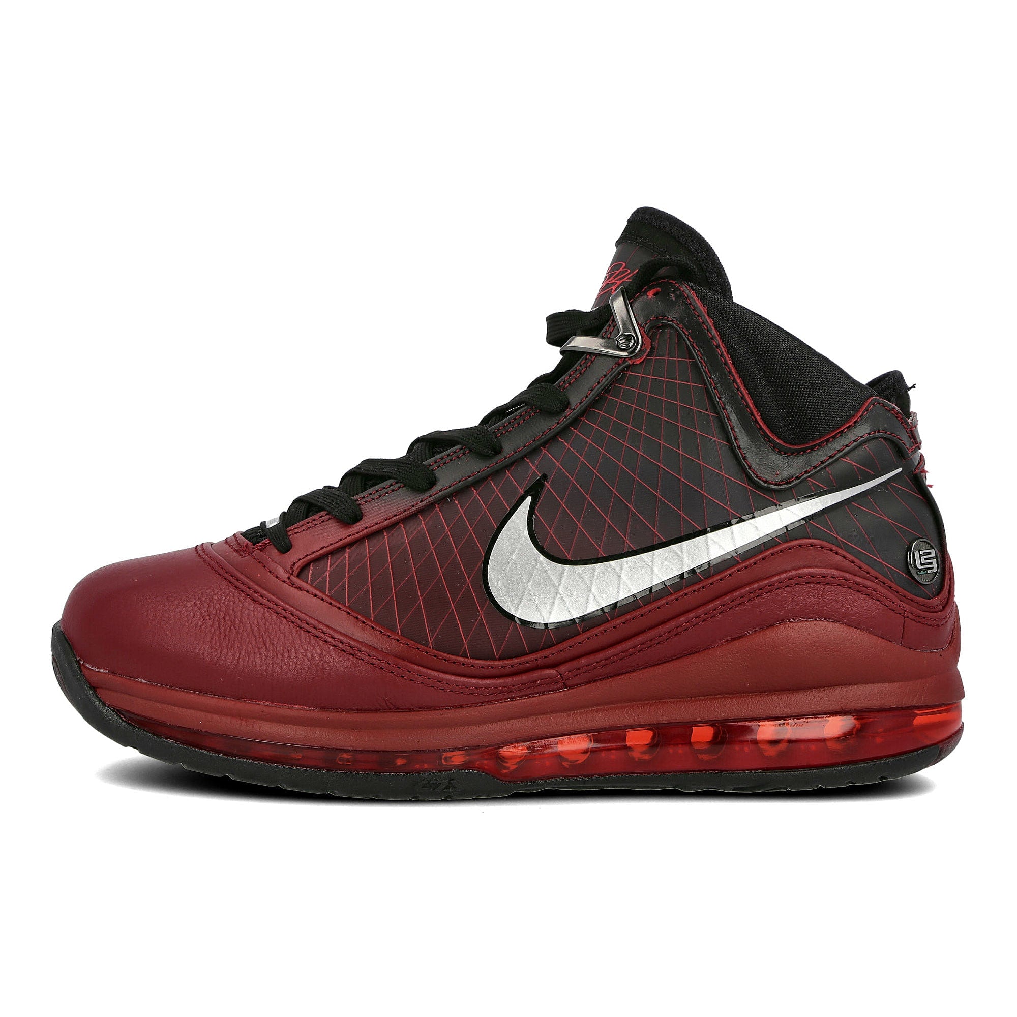 Nike lebron vii qs Team Red / Metallic Silver - Black - Hot Red  CU5133 600 | Overkill