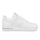 Nike air force 1 07 lx White / White - University Red - Pine Green   Material | Overkill