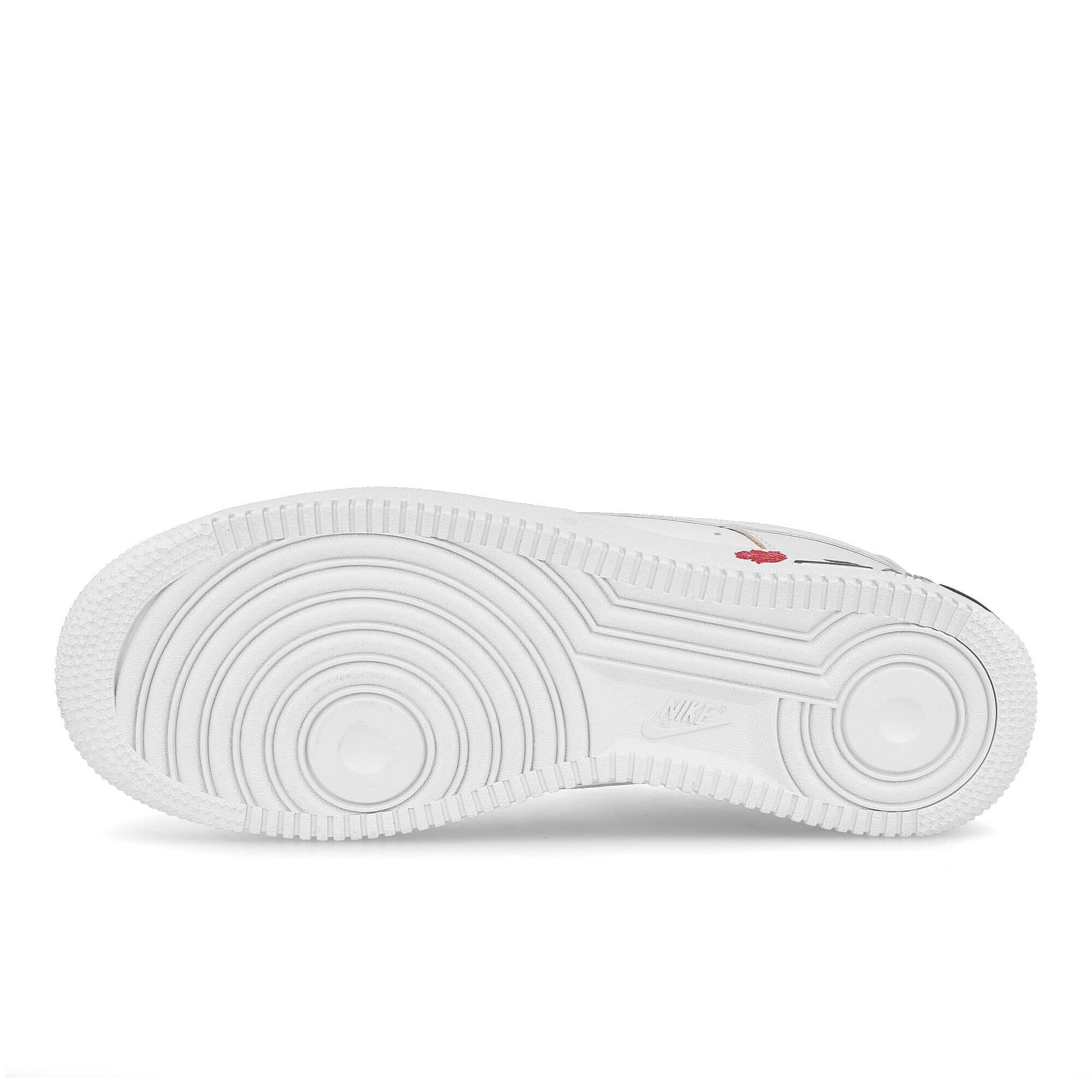 Nike air force 1 07 lx White / White - University Red - Pine Green  Detail view 2 | Overkill