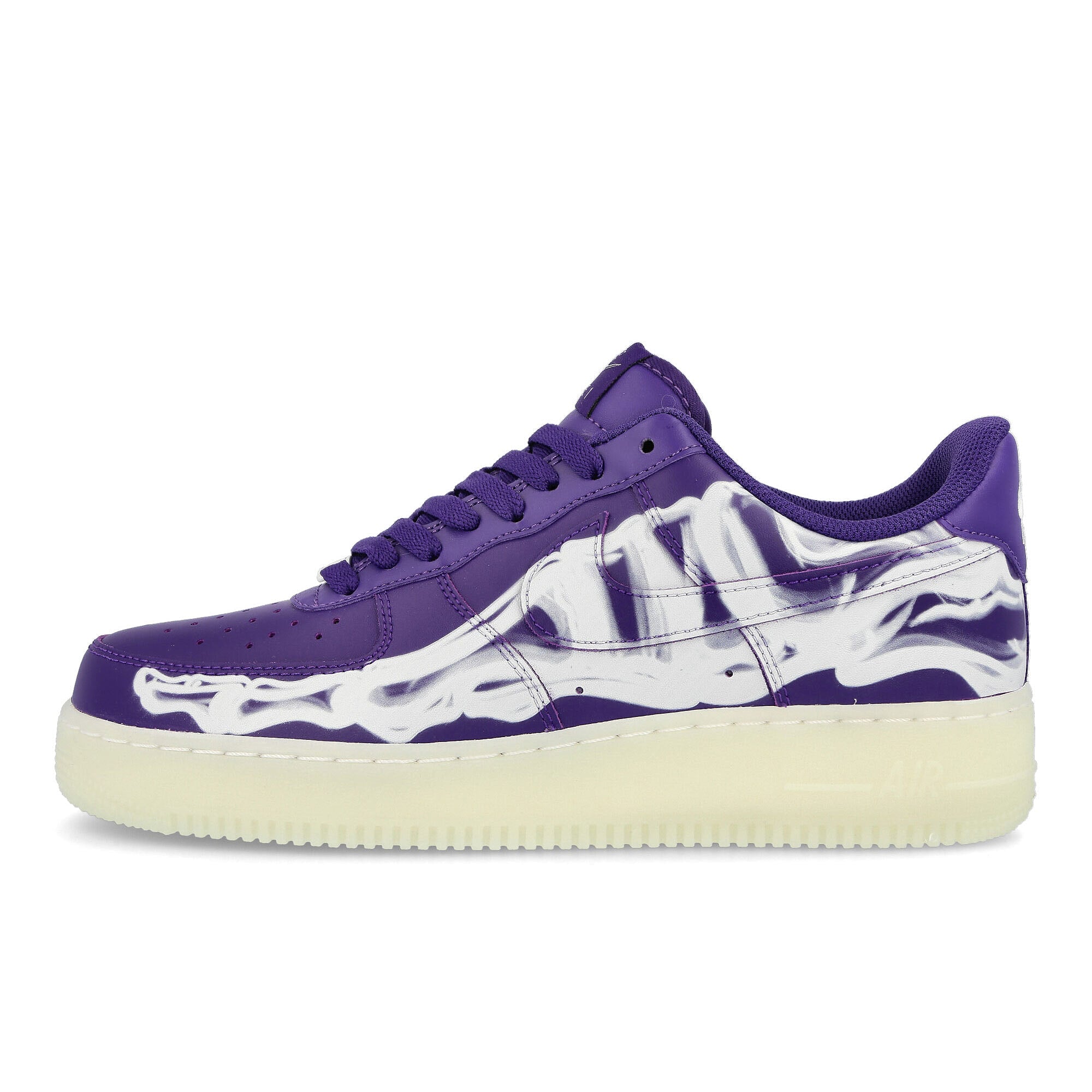 Nike air force 1 07 skeleton Court Purple / Court Purple - White  CU8067 500 | Overkill