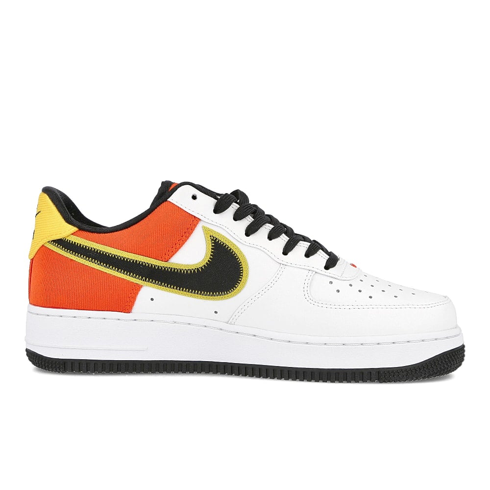 Nike air force 1 07 lv8 rayguns White / Black - Orange Flash - Amarillo   Material | Overkill