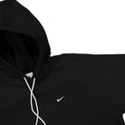Nike NRG Fleece Hoodie Black / White Hoodies Close-up | Overkill