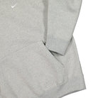 Nike NRG Fleece Hoodie Dark Grey Heather / White Hoodies Detailfoto | Overkill