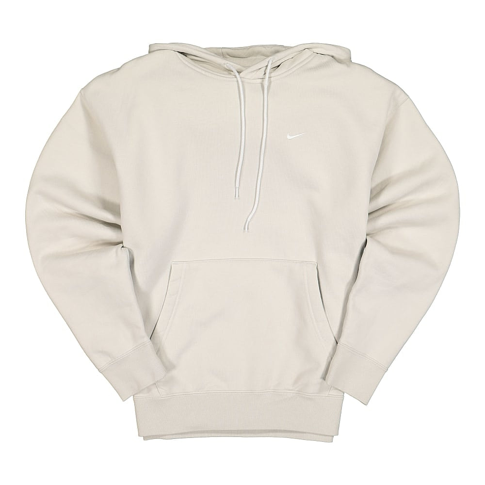 Nike NRG Solo Swoosh Fleece Hoodie Light Bone / White Hoodies CV0552 072 | Overkill