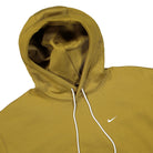 Nike NK Solo Swoosh Fleece Hoodie Desert Moss / White Hoodies Close-up | Overkill