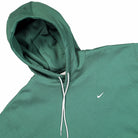 Nike NK Solo Swoosh Fleece Hoodie Mystic Green / White Hoodies Close-up | Overkill
