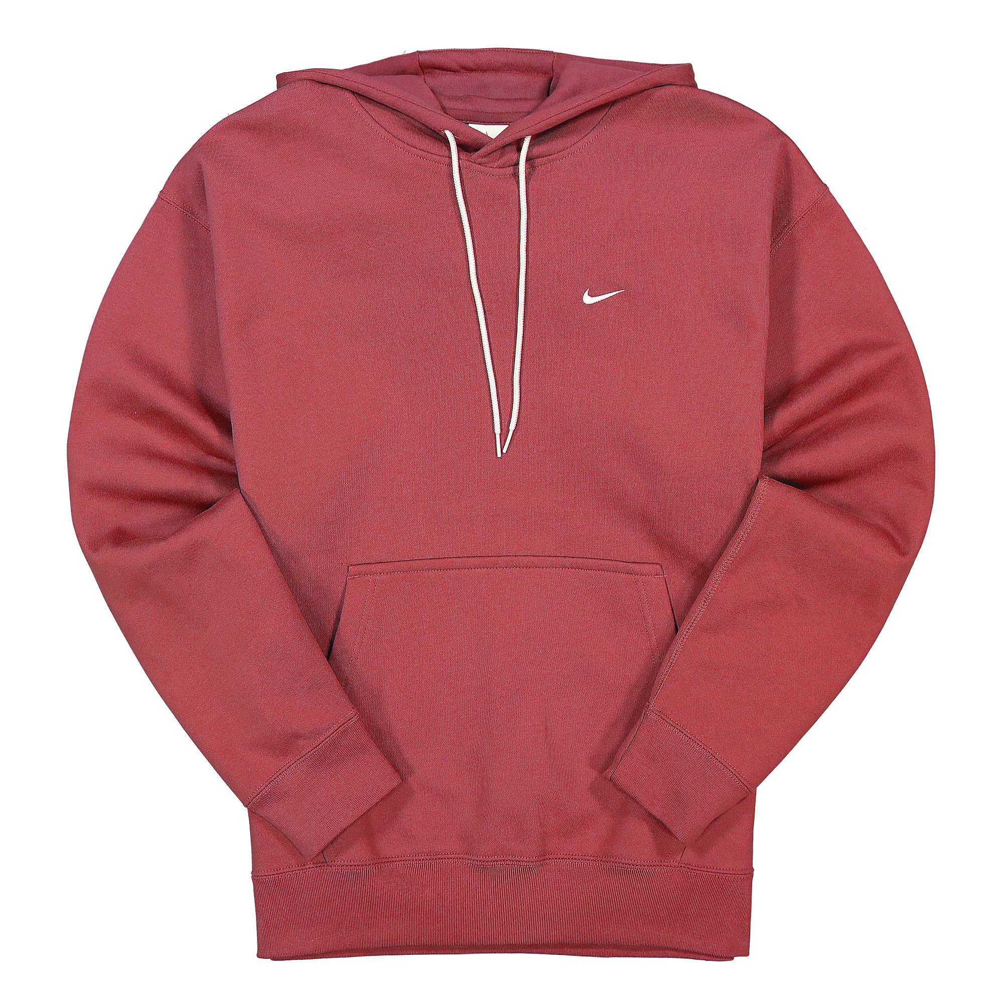 Nike NRG Solo Swoosh Fleece Hoodie Cedar / White Hoodies CV0552 661 | Overkill