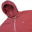 Nike NRG Solo Swoosh Fleece Hoodie Cedar / White Hoodies Close-up | Overkill
