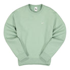 Nike NRG Solo Swoosh Fleece Crew Steam / White Sweatshirts CV0554 006 | Overkill