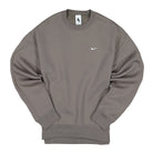 Nike NRG Fleece Crew Olive Grey Sweatshirts CV0554 040 | Overkill