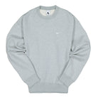 Nike NRG Fleece Crew Grey Heather / White Sweatshirts CV0554 050 | Overkill