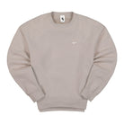 Nike NRG Solo Swoosh Fleece Crew Malt White Sweatshirts CV0554 245 | Overkill