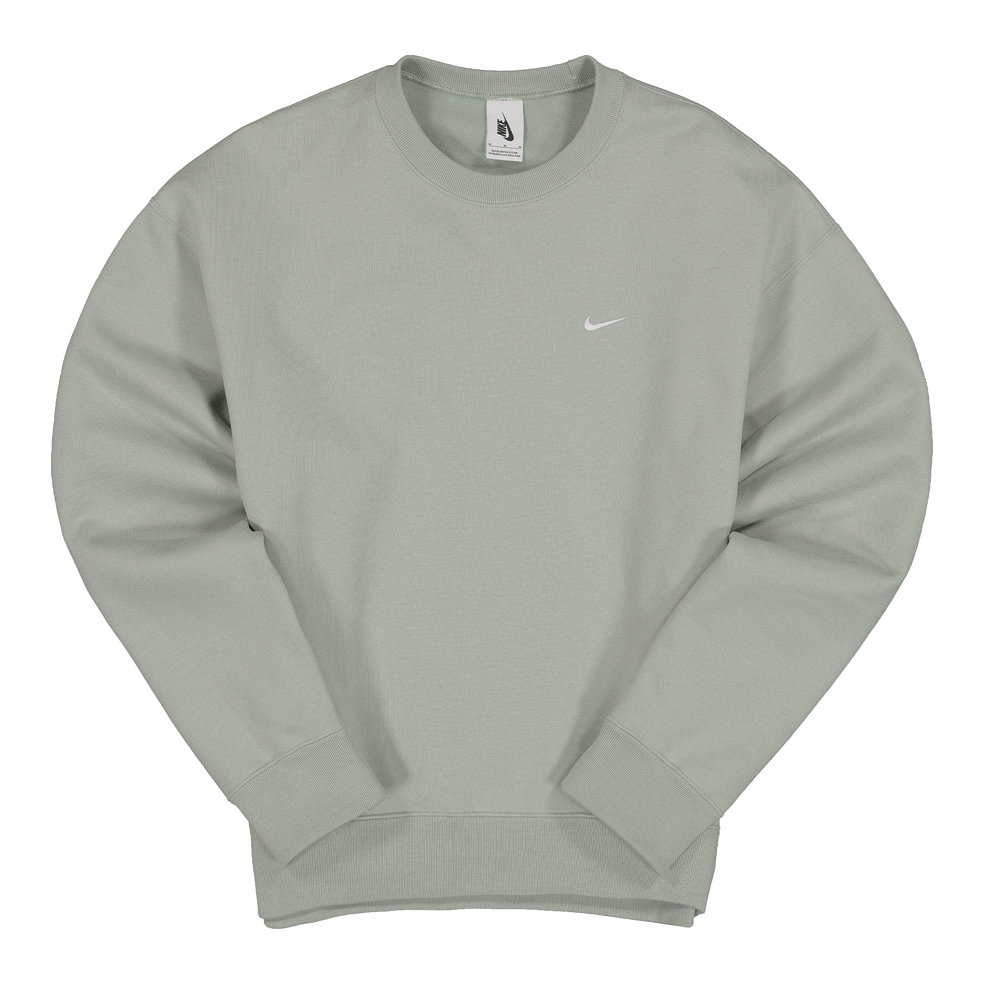 Nike NRG Solo Swoosh Crew Sweatshirt Light Army / White Sweatshirts CV0554 320 | Overkill
