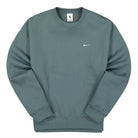 Nike NRG Solo Swoosh Fleece Crew Hasta / White Sweatshirts CV0554 387 | Overkill