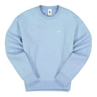 Nike NRG Solo Swoosh Fleece Crew Psychic Blue / White Sweatshirts CV0554 436 | Overkill
