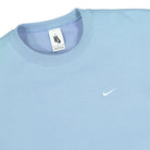Nike NRG Solo Swoosh Fleece Crew Psychic Blue / White Sweatshirts Close-up | Overkill