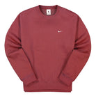 Nike NRG Solo Swoosh Fleece Crew Cedar / White Sweatshirts CV0554 661 | Overkill