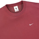 Nike NRG Solo Swoosh Fleece Crew Cedar / White Sweatshirts Close-up | Overkill