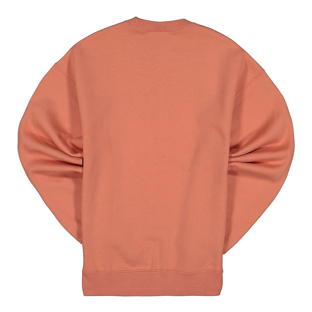 Nike NRG Fleece Crew Healing Orange Sweatshirts Material | Overkill