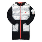 Jordan Wmns Air Jordan Mountainside Down Parka Black / Black / Reflective Silver / Infrared 23 Parkas CV2558 010 | Overkill