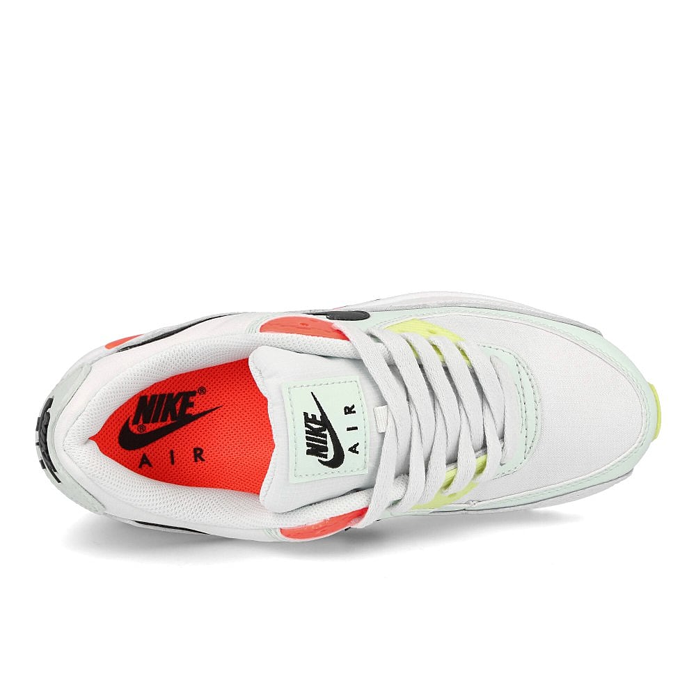 Nike wmns air max 90 Summit White / Dark Smoke Grey - Barely Green  Detail view 1 | Overkill