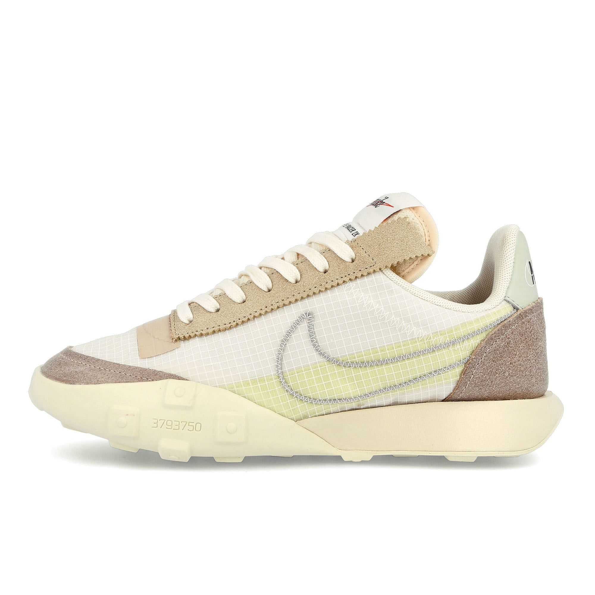 Nike wmns waffle racer lx series qs Pale Ivory / Silver - Muslin - Jade Aura  CW1274 100 | Overkill
