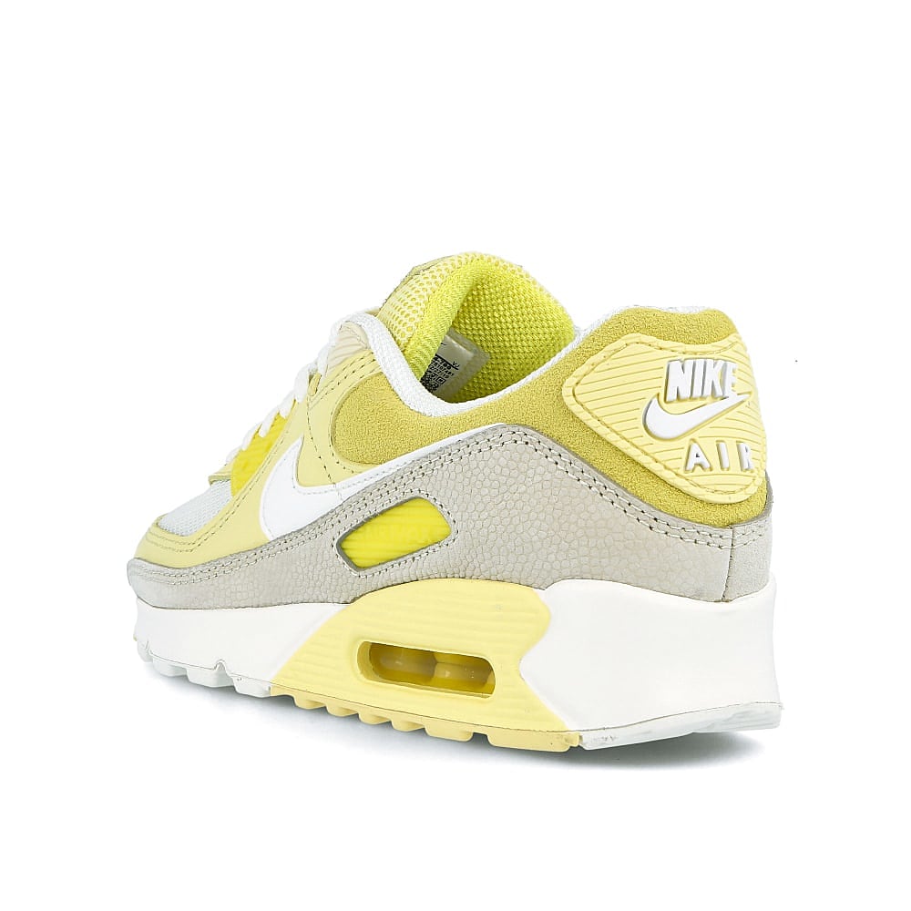 Nike wmns air max 90 Opti Yellow-White - Fossil- Bicycle Yellow Sneakers  Material | Overkill