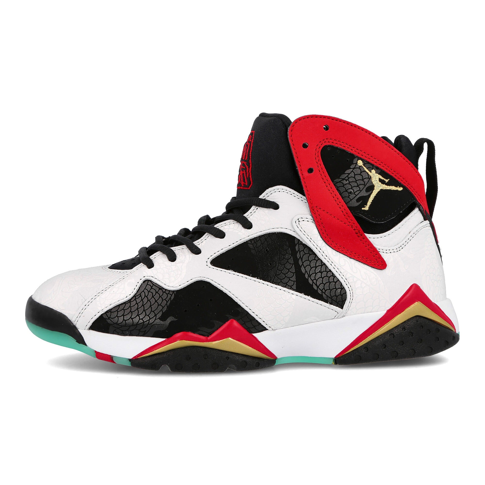 Jordan Air Jordan 7 Retro Greater China White / Chile Red - Black - Metallic Gold  CW2805 160 | Overkill