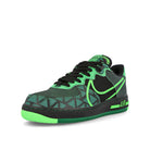 Nike air force 1 react qs Black-Green Strike - Pine Green Low Top Sneakers  Close Up | Overkill