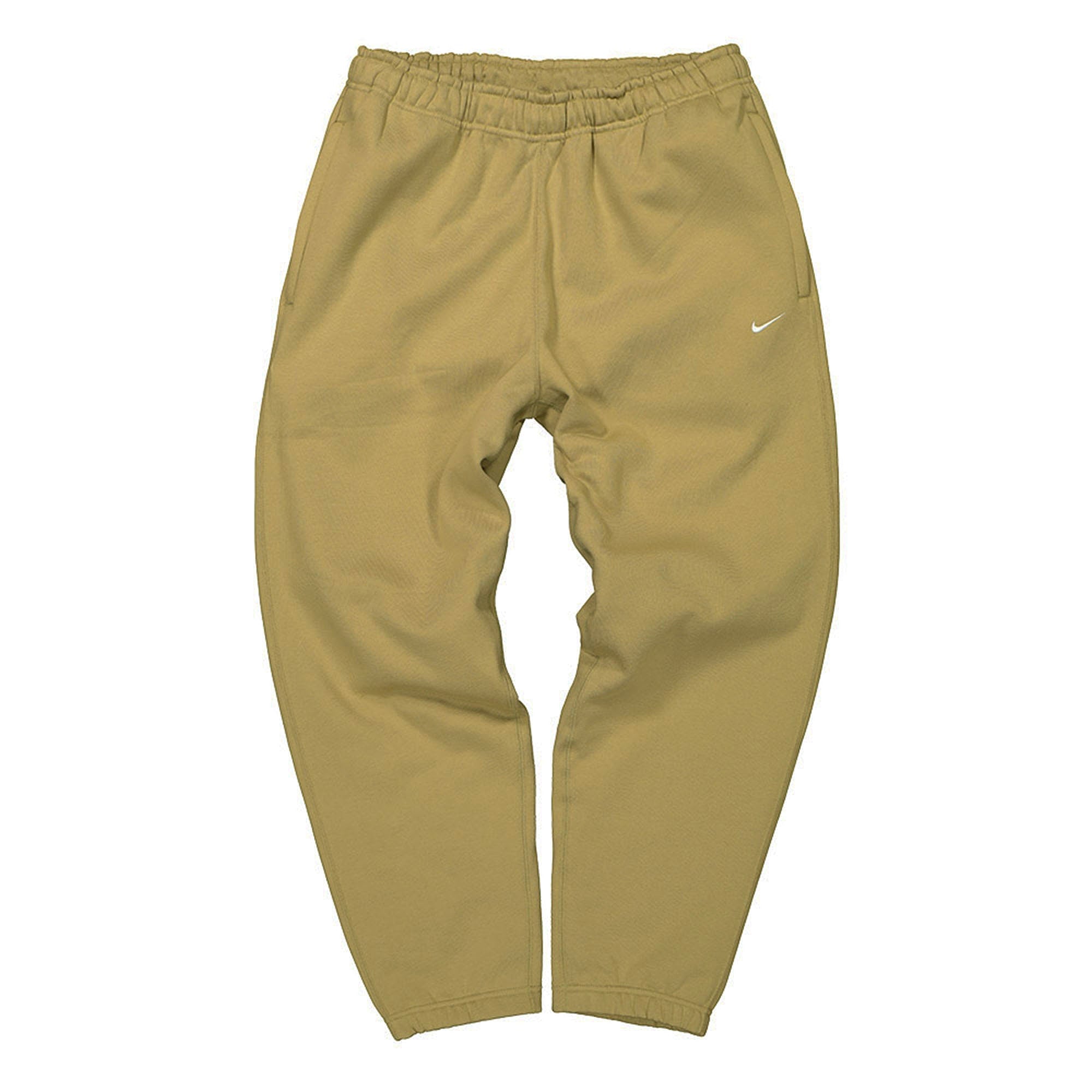 Nike NK Solo Swoosh Fleece Pant Desert Moss / White Sweat & Track Pants CW5460 318 | Overkill