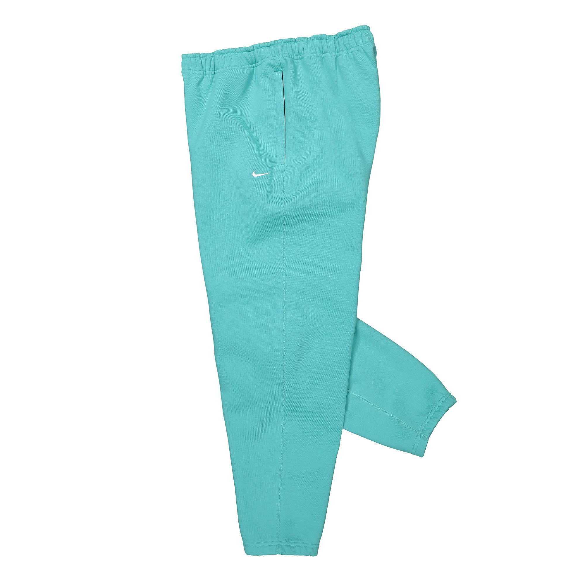 Nike NK Solo Swoosh Fleece Pant Washed Teal / White Sweat & Track Pants Close-up | Overkill