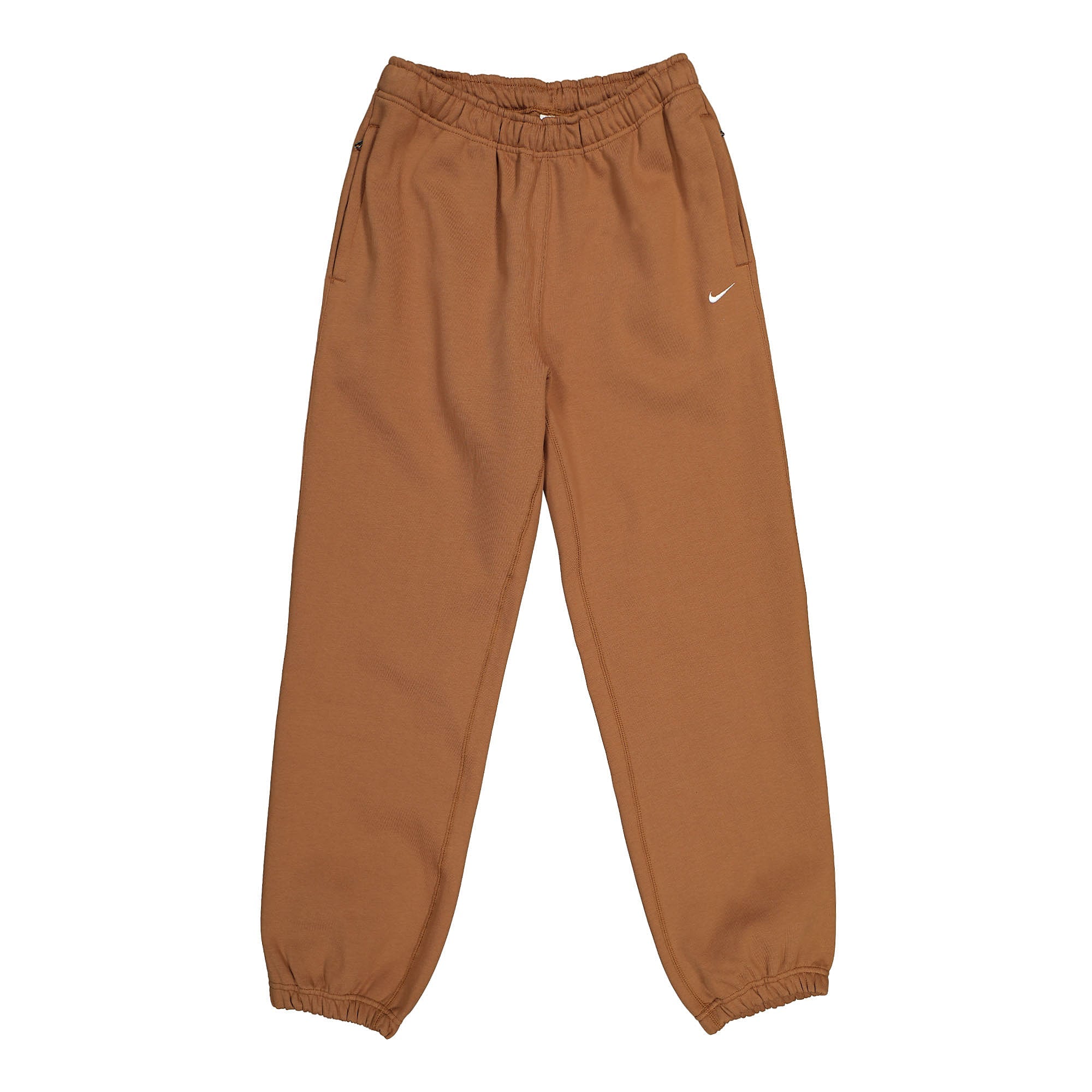 Nike Wmns NRG Solo Swoosh Fleece Pant Ale Brown / White Sweat & Track Pants CW5565 270 | Overkill