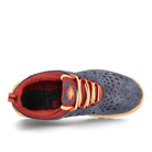 Nike free run trail Thunder Blue-Orange - Cinnabar - Canvas Sneakers  Detailfoto | Overkill