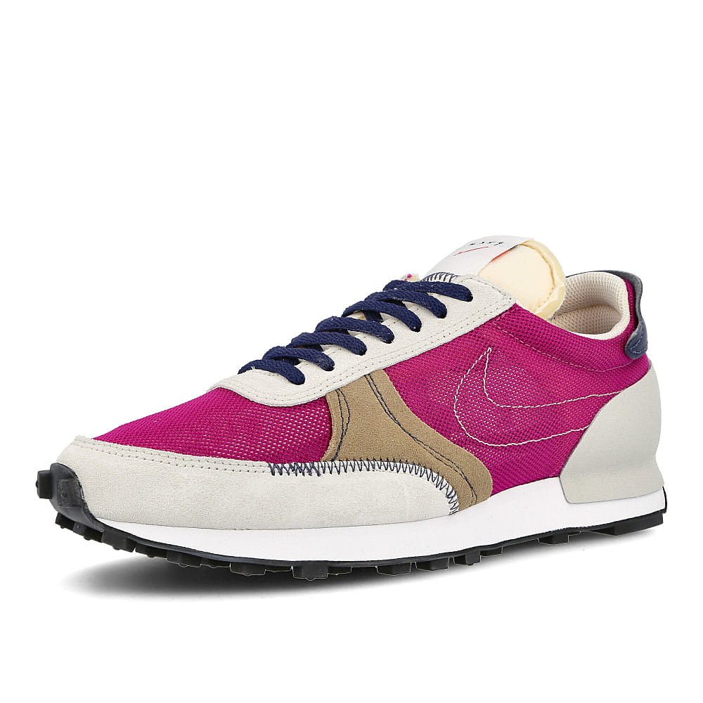 Nike daybreak type Cactus Flower-Light Bone - Midnight Navy Low Top Sneakers  Close Up | Overkill