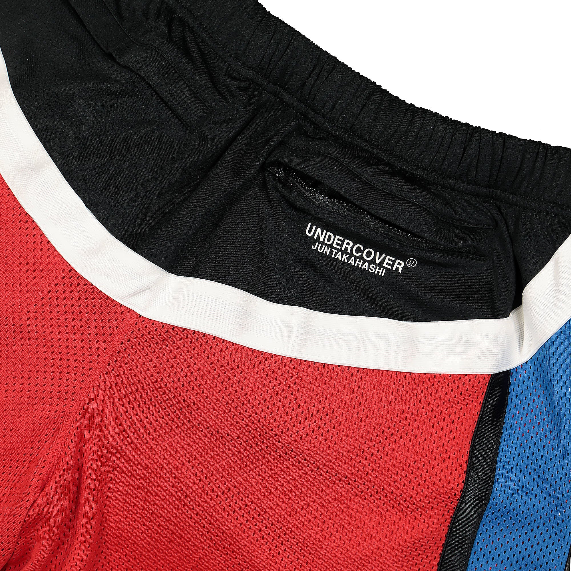 Nike Undercover x Nike Mesh Short University Red / Battle Blue / Black / Sail Shorts Detailfoto | Overkill