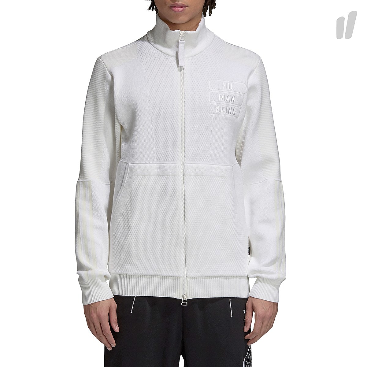 adidas HU Holi Knit TT Jacket Off White / White Jackets CW9407 | Overkill
