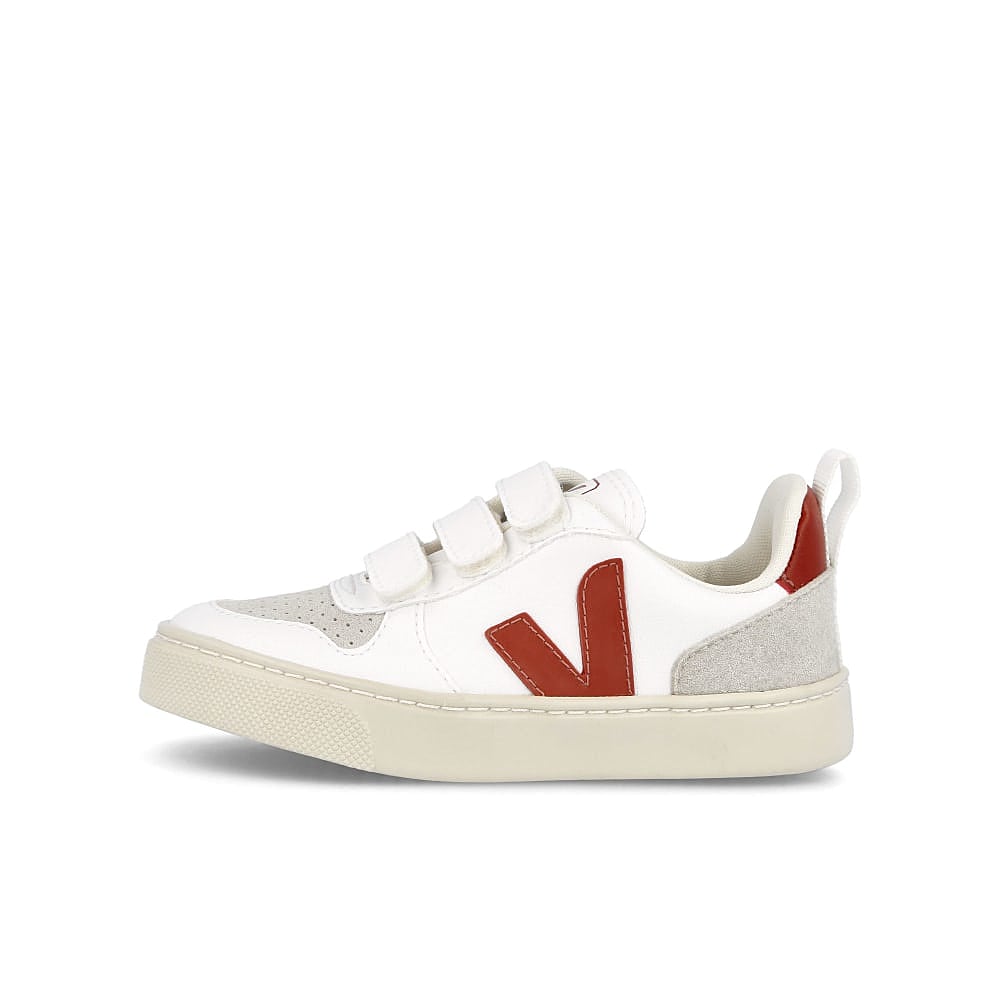 Veja small v-10 velcro cwl White / Rouille  CXV072352J | Overkill